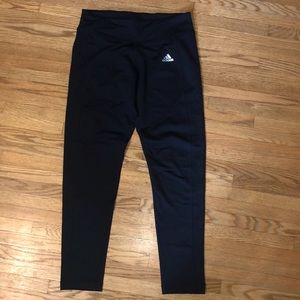 NWOT climawarm running tights. Adidas. Sz M. Black